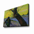 Tablou decorativ, 4570VANGOGH018, Lemn, Multicolor