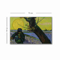 Tablou decorativ, 4570VANGOGH018, Lemn, Multicolor