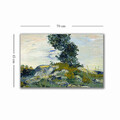 Tablou decorativ, 4570VANGOGH019, Lemn, Multicolor