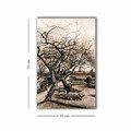 Tablou decorativ, 4570VANGOGH020, Lemn, Multicolor