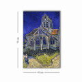 Tablou decorativ, 4570VANGOGH022, Lemn, Multicolor