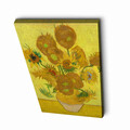 Tablou decorativ, 4570VANGOGH023, Canvas, Lemn, Multicolor