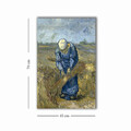 Tablou decorativ, 4570VANGOGH029, Lemn, Multicolor