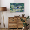 Tablou decorativ, 4570VANGOGH030, Lemn, Multicolor