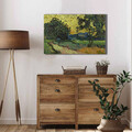 Tablou decorativ, 4570VANGOGH032, Lemn, Multicolor
