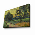 Tablou decorativ, 4570VANGOGH032, Lemn, Multicolor