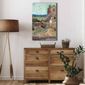 Tablou decorativ, 4570VANGOGH033, Lemn, Multicolor