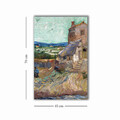 Tablou decorativ, 4570VANGOGH033, Lemn, Multicolor
