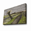 Tablou decorativ, 4570VANGOGH034, Lemn, Multicolor