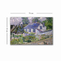 Tablou decorativ, 4570VANGOGH036, Lemn, Multicolor
