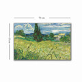 Tablou decorativ, 4570VANGOGH038, Lemn, Multicolor