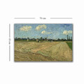 Tablou decorativ, 4570VANGOGH039, Lemn, Multicolor