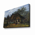 Tablou decorativ, 4570VANGOGH041, Lemn, Multicolor