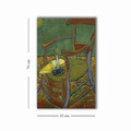 Tablou decorativ, 4570VANGOGH043, Lemn, Multicolor
