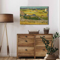 Tablou decorativ, 4570VANGOGH044, Lemn, Multicolor