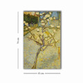 Tablou decorativ, 4570VANGOGH048, Lemn, Multicolor