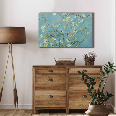 Tablou decorativ, 4570VANGOGH050, Lemn, Multicolor