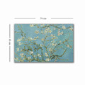 Tablou decorativ, 4570VANGOGH050, Lemn, Multicolor