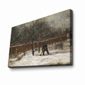 Tablou decorativ, 4570VANGOGH054, Lemn, Multicolor