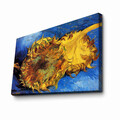 Tablou decorativ, 4570VANGOGH055, Canvas, Lemn, Multicolor