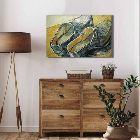 Tablou decorativ, 4570VANGOGH056, Lemn, Multicolor