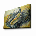 Tablou decorativ, 4570VANGOGH056, Lemn, Multicolor