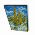 Tablou decorativ, 4570VANGOGH057, Lemn, Multicolor
