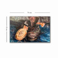 Tablou decorativ, 4570VANGOGH059, Lemn, Multicolor