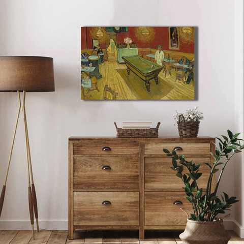 Tablou decorativ, 4570VANGOGH063, Lemn, Multicolor