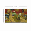 Tablou decorativ, 4570VANGOGH063, Lemn, Multicolor