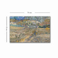 Tablou decorativ, 4570VANGOGH065, Lemn, Multicolor