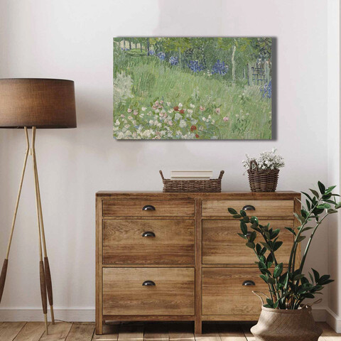 Tablou decorativ, 4570VANGOGH067, Lemn, Multicolor
