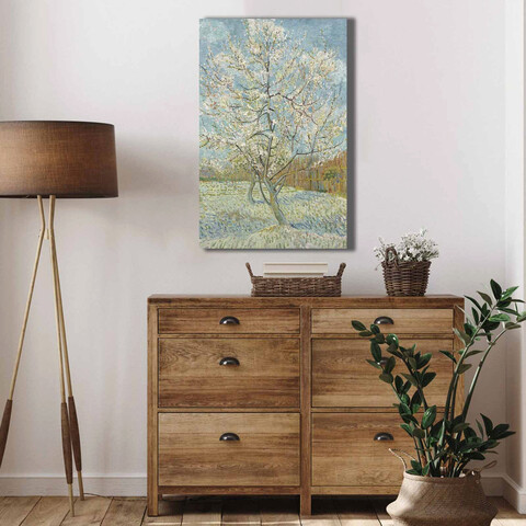 Tablou decorativ, 4570VANGOGH068, Lemn, Multicolor