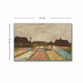 Tablou decorativ, 4570VANGOGH071, Lemn, Multicolor
