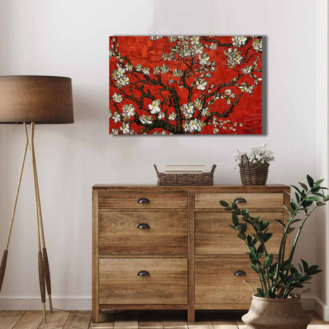 Tablou decorativ, 4570VANGOGH075, Lemn, Multicolor
