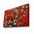Tablou decorativ, 4570VANGOGH075, Lemn, Multicolor