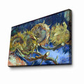 Tablou decorativ, 4570VANGOGH076, Canvas, Lemn, Multicolor