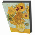 Tablou decorativ, 70100VANGOGH003, Canvas, Lemn, Multicolor