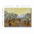 Tablou decorativ, 70100VANGOGH005, Canvas, Lemn, Multicolor