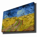 Tablou decorativ, 70100VANGOGH008, Canvas, Lemn, Multicolor