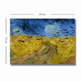 Tablou decorativ, 70100VANGOGH008, Canvas, Lemn, Multicolor