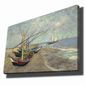 Tablou decorativ, 70100VANGOGH013, Canvas, Lemn, Multicolor