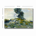 Tablou decorativ, 70100VANGOGH019, Canvas, Lemn, Multicolor