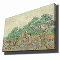 Tablou decorativ, 70100VANGOGH021, Canvas, Lemn, Multicolor