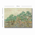 Tablou decorativ, 70100VANGOGH021, Canvas, Lemn, Multicolor