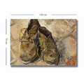 Tablou decorativ, 70100VANGOGH028, Canvas, Lemn, Multicolor