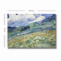Tablou decorativ, 70100VANGOGH031, Canvas, Lemn, Multicolor