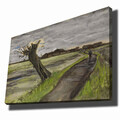 Tablou decorativ, 70100VANGOGH034, Canvas, Lemn, Multicolor
