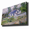 Tablou decorativ, 70100VANGOGH036, Canvas, Lemn, Multicolor