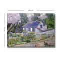 Tablou decorativ, 70100VANGOGH036, Canvas, Lemn, Multicolor
